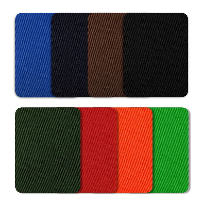 2x On Menders On Sew Elbow Patches Jeans Mending Mending Denim Fabric Iron - Image 1 of 4