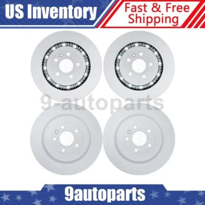 Rotores de freno de disco delanteros traseros para Ford Explorer 2013 2014 2015 2016 2017 Foto 1 de 4