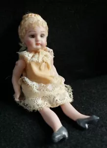 1981 5" LISETTE JOINTED BISQUE DOLL. CATHY HANSEN - Picture 1 of 12