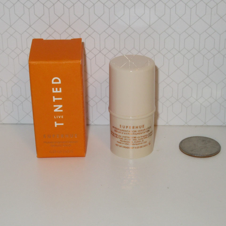 NUEVO Suero en barra de hiperpigmentación Superhue tintado 0,23 oz 6,5 g tamaño de viaje Foto 1 de 1