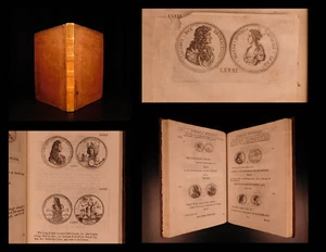 1697 1st ed Evelyn Numismata Illustrated Medals Coins Physiognomy Numismatics - Foto 1 di 12