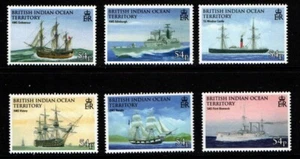 BRITISH INDIAN OCEAN TERR SG396/9 2009 SEA FAIRING AND EXPLORATION  MNH - Picture 1 of 1