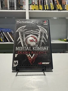 Mortal Kombat Deadly Alliance PlayStation 2 PS2 Complete CIB Tested Working - Picture 1 of 3