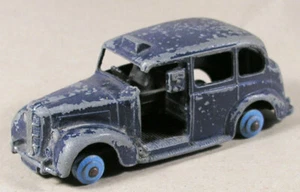 DINKY TOYS MECCANO AUSTIN TAXI 40H VINTAGE ORIGINAL PATINA - Picture 1 of 3