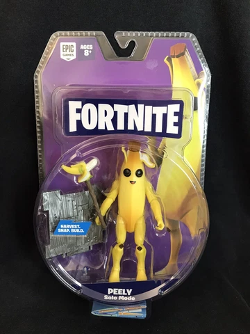 Jazwares Fortnite Peely 4" Figure Solo Mode Banana Action Figure Epic Games Cover