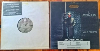Gary Numan I ASSASSIN US PROMO LP + US ONLY 12" PROMO EXTENDED MIXES - Image 1 of 4