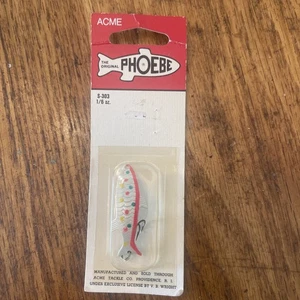 Acme Tackle Co Phoebe Fiord Cuchara Equipo de Pesca S303 CDY NOS - Imagen 1 de 2