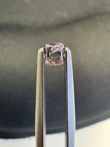 0,13 Karat Fancy braun rosa Diamant lose zertifizierte natürliche Farbe Kissenschliff - Bild 1 von 2