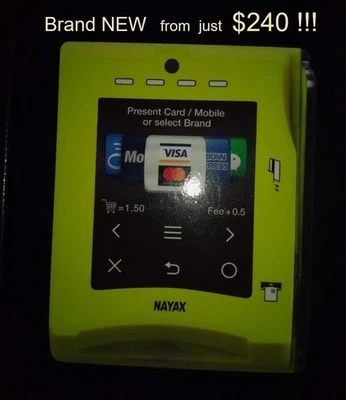 Nayax VPOS Touch Credit Card & NFC Reader MDB NEW Serial Number Not Activated - Image 1 of 3