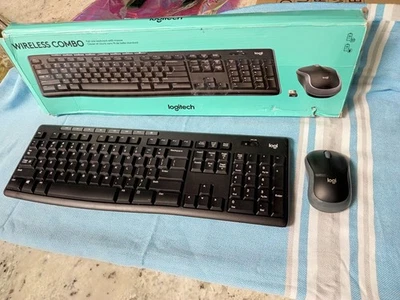 Logitech MK295 Wireless Keyboard & Mouse 920-009782 - Image 1 of 3