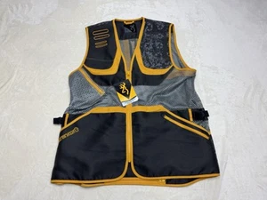 Browning Hunting Vest Mens XXL Black Yellow Vented Big Size Hunter Reactar G3 - Picture 1 of 17