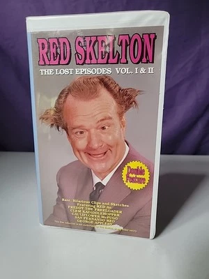 Red Skelton The Lost Episodes VHS 1992 Vol. 1 & 2 Double Feat. Goodtimes Video - Image 1 of 4