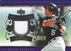 Upper Deck 2007 - Ud Game Materials Matt Holliday #UD-MH (MEM) - Imagen 1 de 2