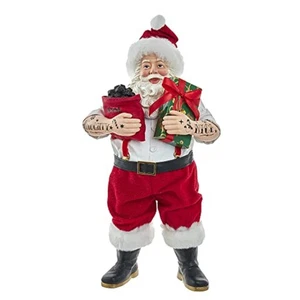 Kurt S. Adler 10,5 Zoll Fabriché Weihnachtsmann mit Tattoos - Bild 1 von 6