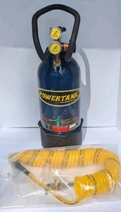 Power Tank 10 lb Blue 30ft Coiled Hose - 50 PSI Basic Package - Store Display - Bild 1 von 6