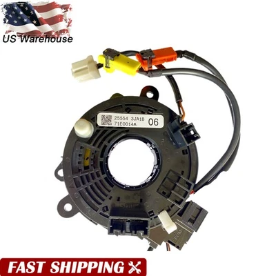 Clock Spring 25554-3JA1A for Nissan Altima 2013-2018 Murano 2015-2018 w/ heated - Imagem 1 de 4