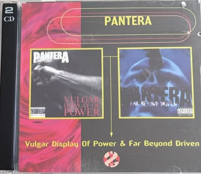 PANTERA - Vulgar Display Of Power/Far Beyond Driven 2CD 1996 Warner 2UP Exc Cond - Image 1 of 2