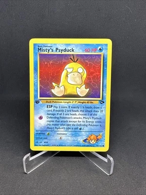 Pokemon TCG 1st Edition Gym Challenge Misty’s Psyduck 90/132 Vintage Non Holo - Image 1 of 4