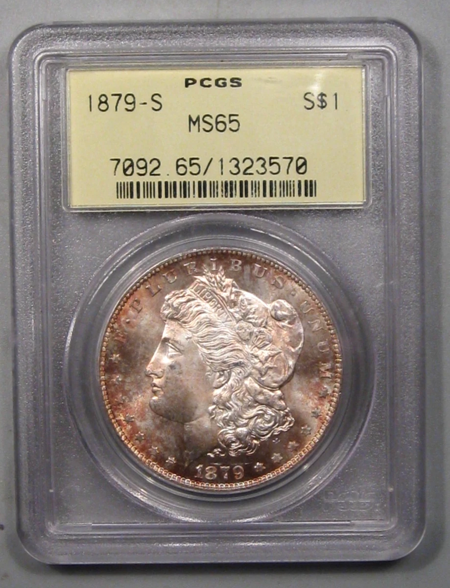 1879 Year Grade MS 65 Morgan Dollars (1878-1921) for sale | eBay