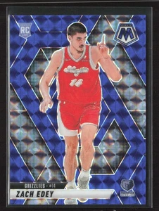 Zach Edey 2024-25 Panini Mosaic #248 Blue Mosaic /199 Memphis Grizzlies - Bild 1 von 2