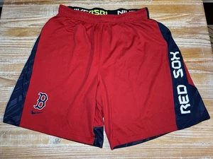 Pantalones cortos de béisbol Nike Dri-Fit Performance MLB Boston Red Sox para hombre talla XXL rojos - Imagen 1 de 14