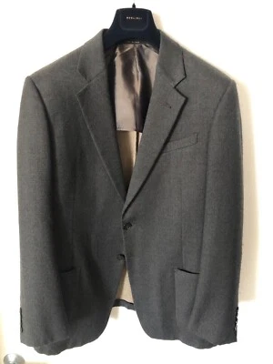 Casaco esportivo de lã cinza Armani, tamanho 44 regular - Imagem 1 de 4