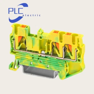 3209565 PT 2.5-TWIN-PE 10PCS NEW Phoenix Ground Terminal 3Ports Yellow and Green - Picture 1 of 2