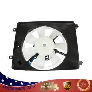 2012-2015 For Honda Civic Acura ILX 2013-17 Right Side AC Condenser Cooling Fan - Picture 1 of 14