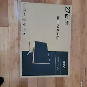 Acer Nitro VG270 Gaming Monitor 27 Perfect Condition 👌 - Picture 1 of 7
