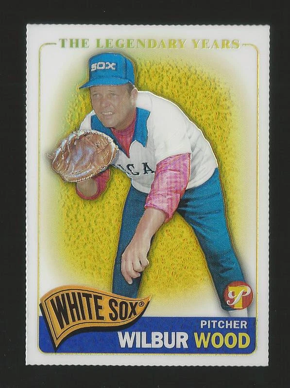 2005 Topps Pristine Wilbur Wood White Sox #84 Gold Refractor Super Rare Sp 36/65 - Image 1 of 2