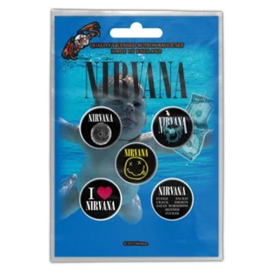 NIRVANA - NEVERMIND - BUTTON BADGE PACK - Imagen 1 de 6