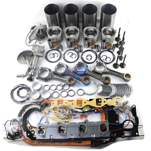 4JB1(T) 2.8L Rebuild Kit& Valves& Pump& 4 Connect Rods For Isuzu Mustang Bobcat - Picture 1 of 25