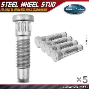 5x Wheel Stud for Buick LaCrosse Chevy Camaro Malibu Colorado Cadillac CTS GMC - Picture 1 of 9