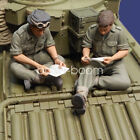 1/35 Resin WWII Military Tanks Soldier Reading Letter Unassembled Unpainted