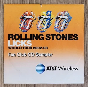 Rolling Stones - Licks World Tour 2002-03 Fan Club Sampler CD Scarce - Bild 1 von 2