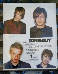 SELTENE Toni & Guy Videosammlung DEKONSTRUKTION Distressed Textur Männer VHS Bänder - Bild 1 von 12