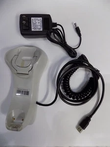Metrologic MS9535 weiß Bluetooth Ladegerät Dockingstation 9 Fuß USB Kabel 5 V AC Adapter - Bild 1 von 4