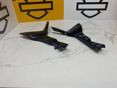 OEM 15-25🔥Genuine Harley Road Glide Chin Spoiler Side Fairing Plates Only🔥 - Image 1 of 4