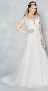 New Stunning Wedding Dress ~ VIVA BRIDE/ MACKENSIE from Wed2be Size 10 Ivory - Picture 1 of 24