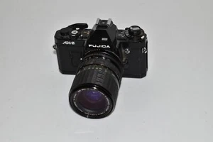 FUJICA AX-5 35MM CAMERA w/ SIGMA STANDARD 2.8 F=35-70MM LENS - (TEY64) - Picture 1 of 5
