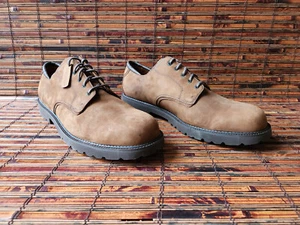 Rockport Men's Brown Suede M4119 Laceup Oxford Waterproof Shoes Size 17 D NEW - Picture 1 of 17