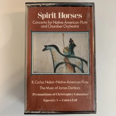 Spirit Horses R. Carlos Nakai Native American Flute (Cassette) - Image 1 of 2