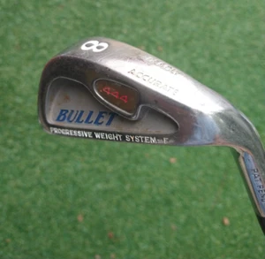 BULLET 444 DEADLY ACCURATE WOMEN'S  # 8 IRON 37" RH LADY BORON GRAPHITE SHAFT - Picture 1 of 20