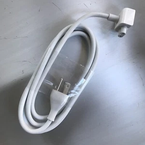 White Longwell Original Apple LS-7A 2.5A 125V 3-Prong AC Power Cord E344534 OEM - Picture 1 of 5