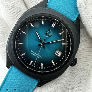 Orologio Uomo Aion Made In Italy Automatic NH35 Cassa In Carbon Fiber 40mm Nuovo - Foto 1 di 16
