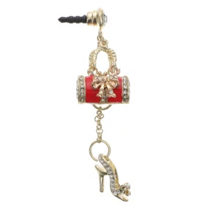 Mobile Dust Plugs Cell Phone Earphone Jack Cover Headphone Charm - Zdjęcie 1 z 12