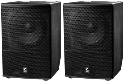 2x Yorkville ES18P Active Elite Series 18" Powered Subwoofer 3200W Amplified Sub - Image 1 of 4