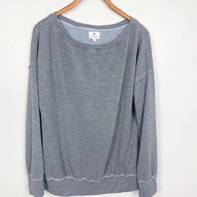 Sudadera Sundry Mujer Talla 1 Pequeña (4-6) Gris Terry Talla Grande Tejida Foto 1 de 4
