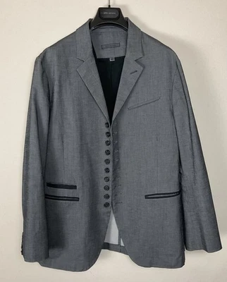 $1298 John Varvatos Collection Woodward Multi-Button Jacket EU54 US44 - Image 1 of 4