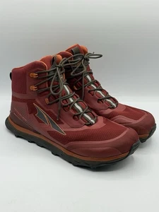 Altra Lone Peak All Wthr Mid Herren 12 weinrot wasserdicht Wandern Lauf Stiefel 25mm 15oz - Bild 1 von 9